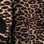 Damen kuschelige Fleecejacke mit tierischem Innenfutter