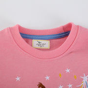 Mädchen Sweatshirt mit zauberhaftem Feen-Design Drune