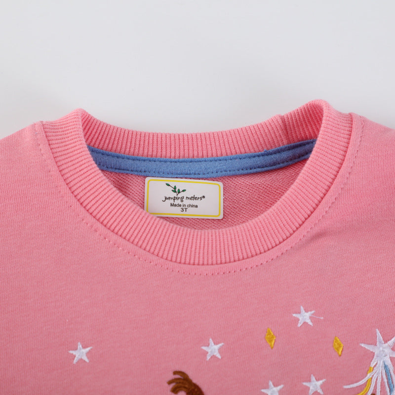Mädchen Sweatshirt mit zauberhaftem Feen-Design Drune