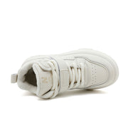 Damen Sportliche High-Top Sneakers mit kuscheligem Innenfutter und sicherem Schnallenverschluss