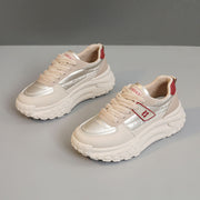 Damen Sportliche Sneaker mit dämpfender und rutschfester Laufsohle