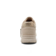 Damen Chunky Sneakers mit modischem Glitzer-Akzent und robustem Design