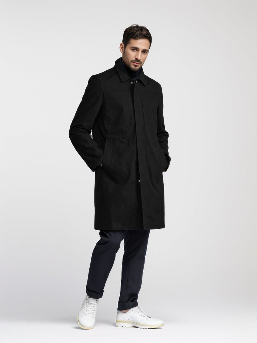 Herren eleganter Übergangsmantel Aliams