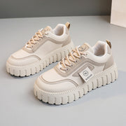 Damen modische Chunky Sneaker mit dämpfender Gummisohle und atemberaubendem Design