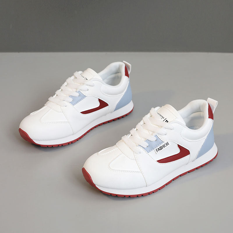 Damen sportliche Sneakers mit modischem Design und atmungsaktiver Oberflächenstruktur
