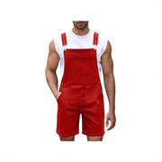 Herren Lässige Denim-Latzhose Heidi-Mode