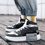 Herren Modische High-Top Sneakers mit innovativem Traktionsdesign
