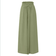 Damen Weite Leinenhose Heidi-Mode