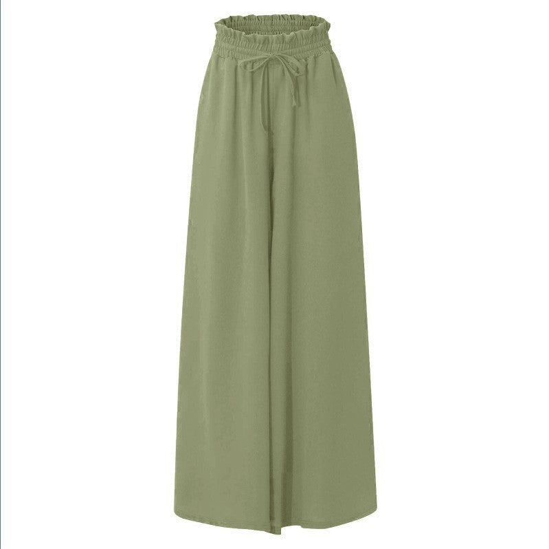 Damen Weite Leinenhose Heidi-Mode