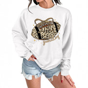 Damen Sweatshirt mit aufregendem Sportmotiv und lässigem Schnitt