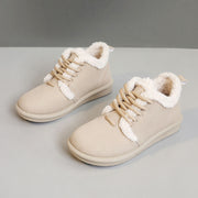 Damen gemütliche Sneaker mit kuscheligem Innenfutter