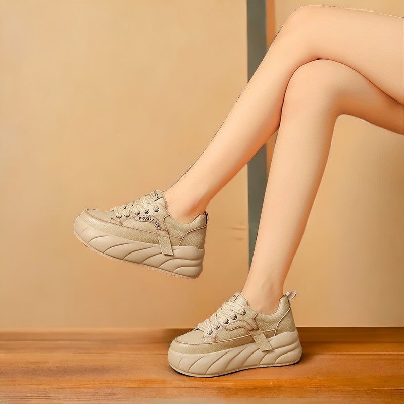 Plateausneaker für Damen | Gel-Einlegesohle mit Fußgewölbestütze