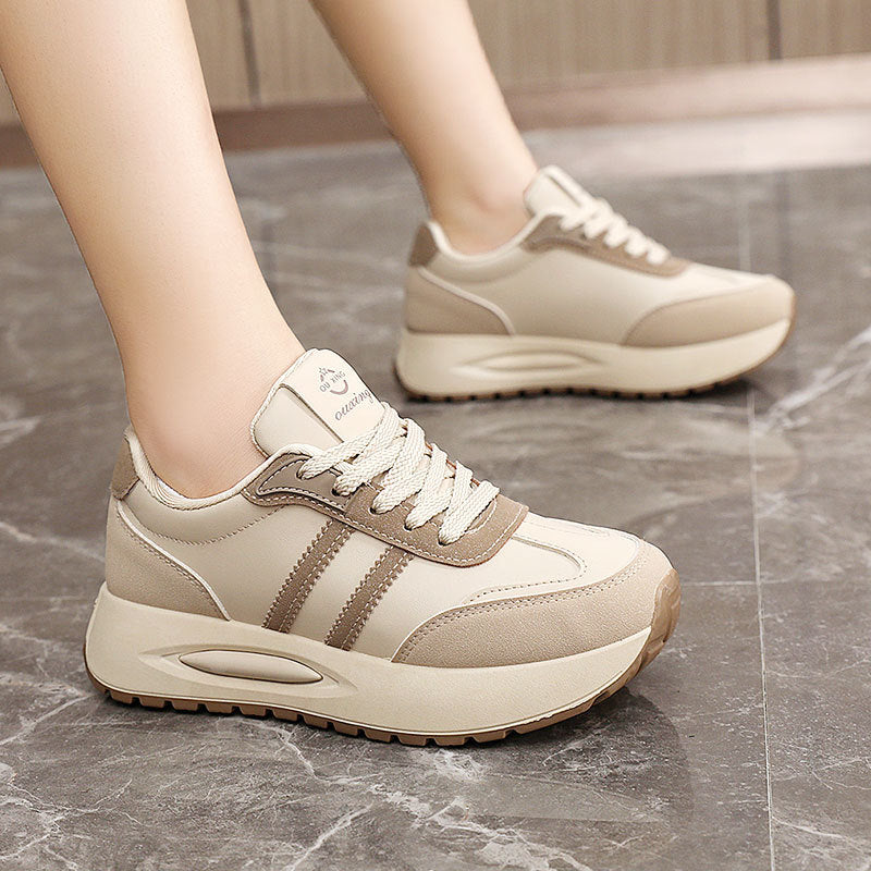Damen Sportliche Chunky Sneakers mit gepolsterter Dämpfung und atmungsaktiver Konstruktion