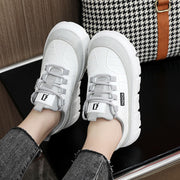 Damen Sportliche Plateau Sneaker