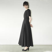 Alma- Damen Maxikleid mit modernem Schnitt und eleganter Taillenbetonung