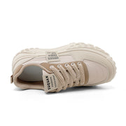 Damen Sportliche Sneakers mit doppeltem Dämpfungssystem und atmungsaktiver Oberflächenstruktur