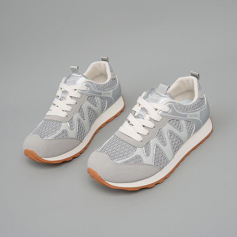 Damen Atmungsaktive Sport Sneakers mit rutschfester Sohle und dämpfendem Fußbett