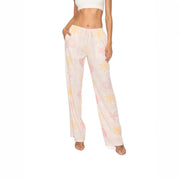 Damen bequeme Schlafhose mit maritimem Muster