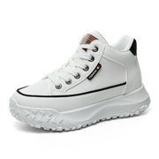 Damen Sportliche High-Top Sneakers mit rutschfester Gummisohle und hohem Tragekomfort
