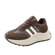 Damen Chunky Sneakers mit ergonomischer Dämpfung und rutschfester Laufsohle