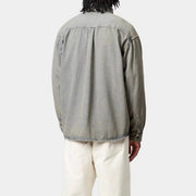 Herren lässige Jeansjacke mit praktischen Pattentaschen und klassischem Schnitt Aliams