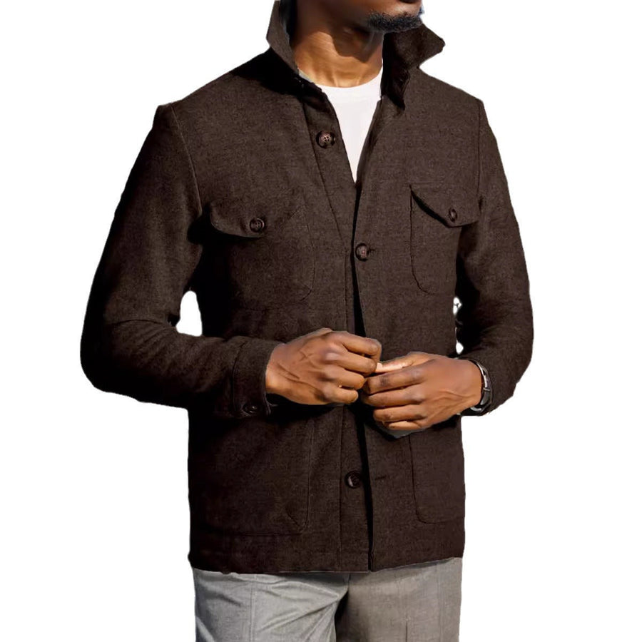 Herren Herbstjacke mit praktischen Taschen Aliams