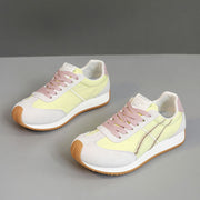 Damen modische Sneakers mit flexibler Laufsohle und stylishem Obermaterial