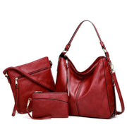 Luxuriöses 3-teiliges Handtaschen-Set für die moderne Frau