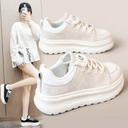 Damen sportliche Sneakers mit gedämpfter Laufsohle und atmungsaktivem Obermaterial