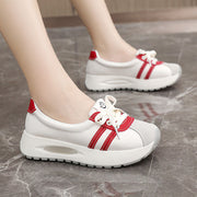 Damen bequeme Sneaker mit atmungsaktivem Obermaterial und dämpfender Laufsohle