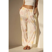 Damen bequeme Schlafhose mit maritimem Muster