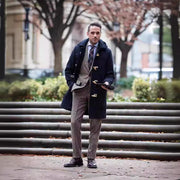 Herren eleganter Dufflecoat aus hochwertiger Wolle Aliams