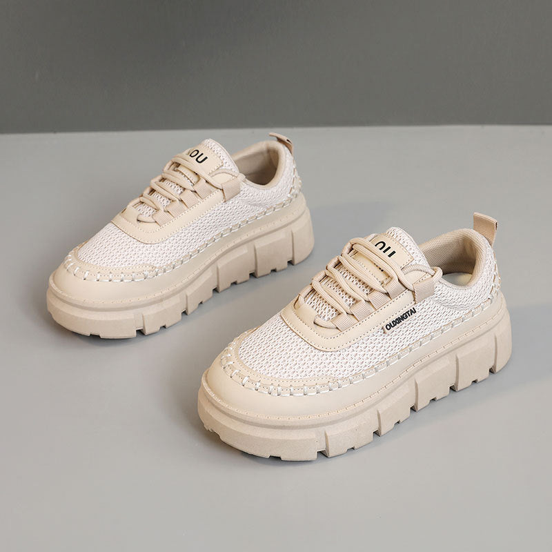 Damen Sportliche Trend-Sneaker mit Federung und atmungsaktivem Obermaterial