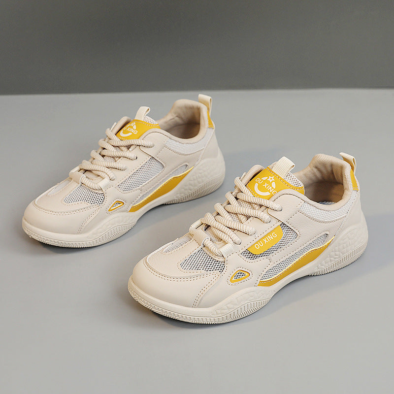 Damen atmungsaktive Sneakers mit dämpfender Laufsohle