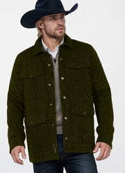 Herren strapazierfähige Utility-Jacke mit zwei großen Taschen Aliams