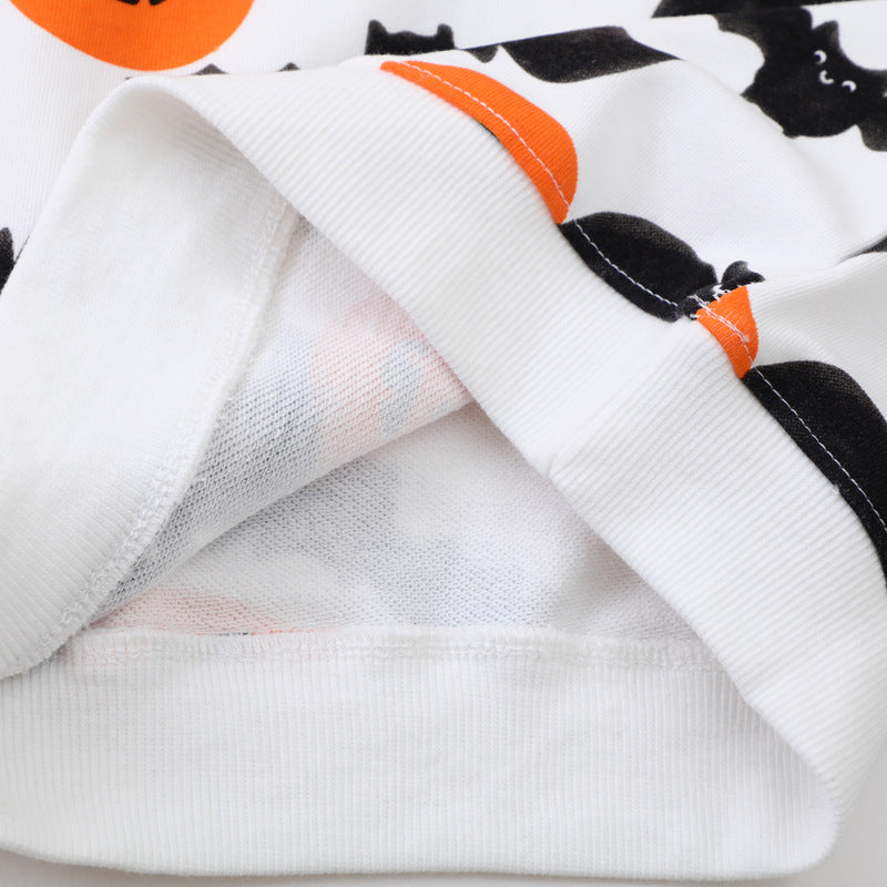 Mädchen Sweatshirt mit niedlichem Halloween-Motiv Drune