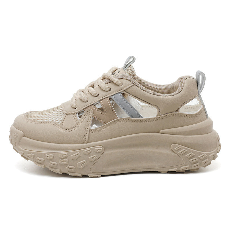 Damen Hochwertige Sport Sneakers mit atmungsaktiven Mesh-Einsätzen