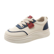 Damen Sportliche Sneaker mit atmungsaktiver Oberflächenstruktur und dämpfendem Fußbett