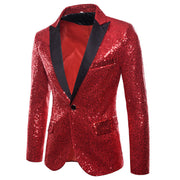 Herren Pailletten Formal Blazer Heidi-Mode