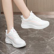 Damen Lauf-Sneaker mit atmungsaktivem Mesh-Obermaterial und dämpfender Sohle