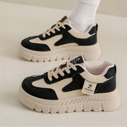 Damen Sportliche Plateau-Sneakers mit komfortabler Polsterung und robustem Obermaterial