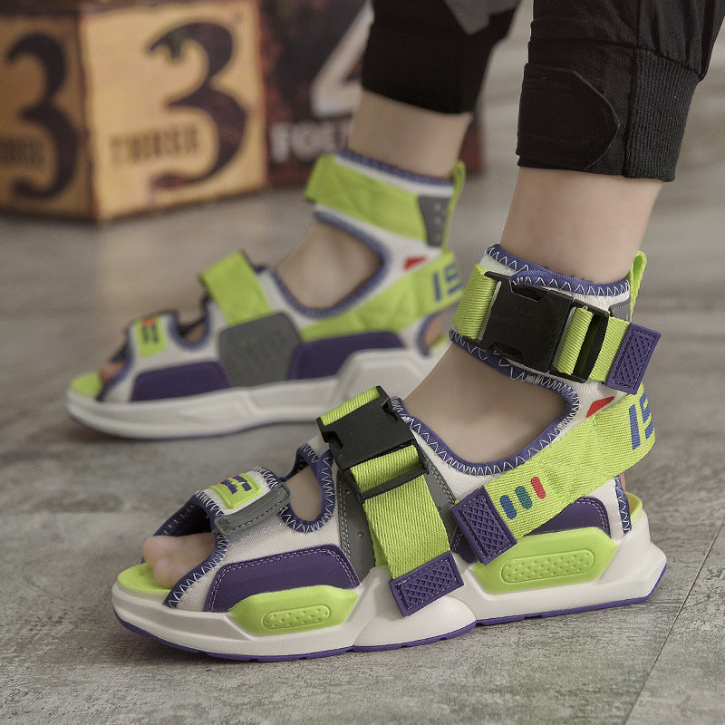 Damen Verstellbare Sport-Sandalen mit flexibler Sohle und atmungsaktiven Eigenschaften