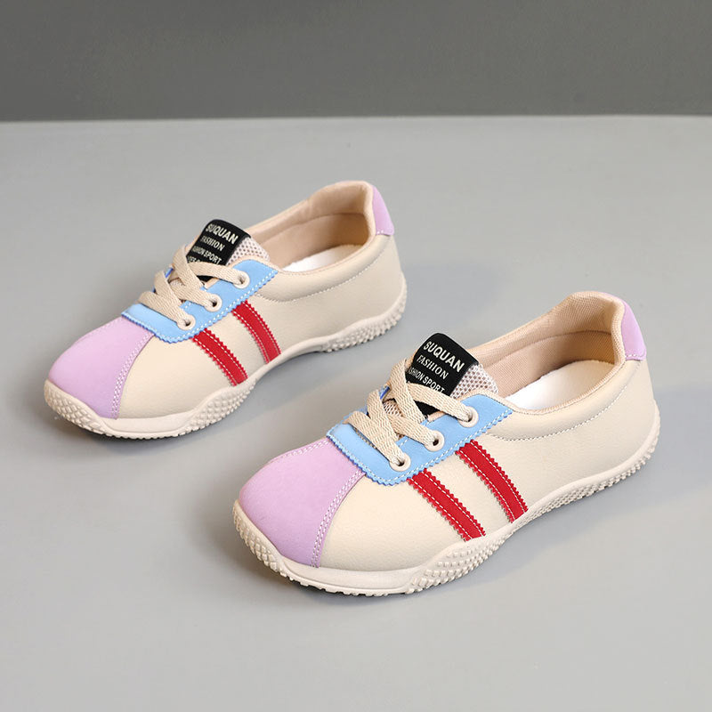 Damen Sportliche Sneakers mit innovativen Farbapplikationen und atmungsaktiver Konstruktion