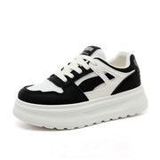 Damen modische Chunky Sneakers mit atmungsaktiver Mesh-Oberfläche und robustem Profil