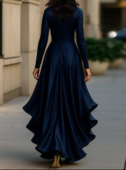 Arina – Elegantes Maxikleid Mit Rüschen