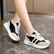 Damen Sportliche Chunky Sneakers mit gepolsterter Dämpfung und atmungsaktiver Konstruktion