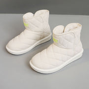 Damen warme und gefütterte Winterstiefel