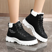 Damen Winterstiefel mit weichem Fleece-Futter und robustem Profil