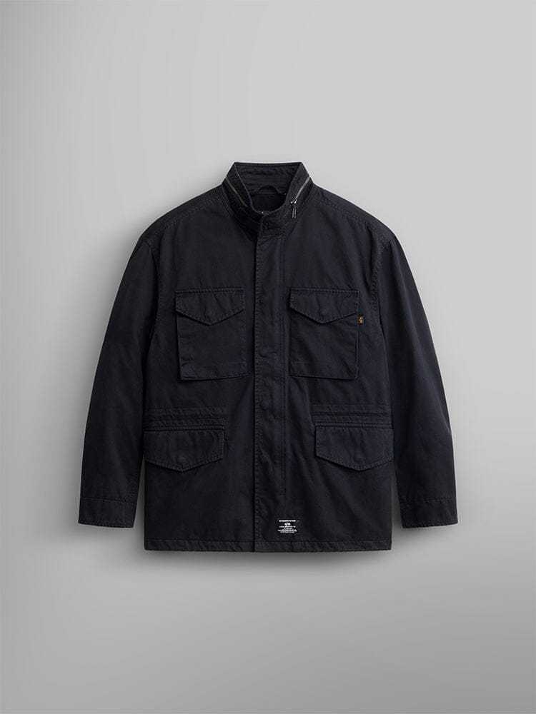 Herren lässige Utility-Jacke mit praktischen Taschen und hohem Kragen Aliams