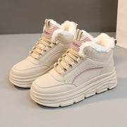 Damen High-Top Winter Sneakers mit weichem Fleece-Futter und rutschfester Sohle